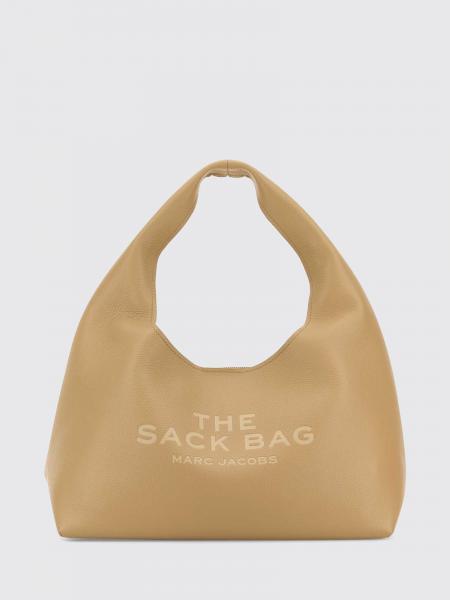 Sac à main The Sack Marc Jacobs en cuir pleine fleur avec pochette amovible