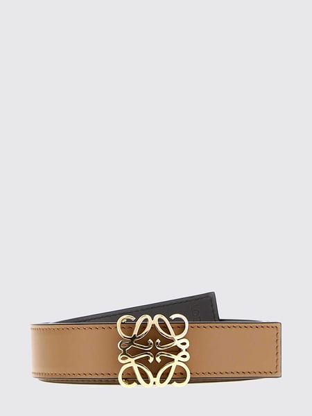 Anagram Bombé Reversible Belt Loewe in Calf Leather with Monogram Buckle