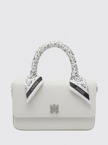 Amiri Mini Monogram Leather Handbag with Detachable Strap