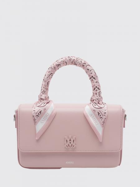 Amiri Mini Monogram Leather Handbag with Detachable Strap