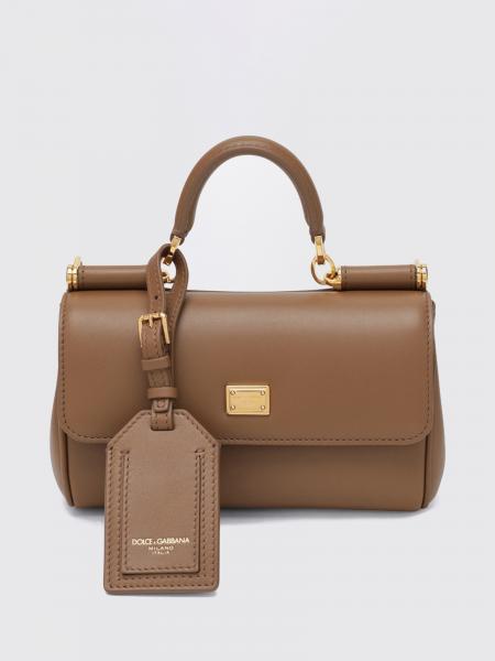 My Sicily Dolce & Gabbana Mini Handbag in Leather with Logo Charm