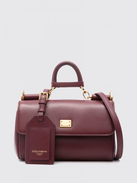 My Sicily Dolce & Gabbana Mini Handbag in Leather with Logo Charm