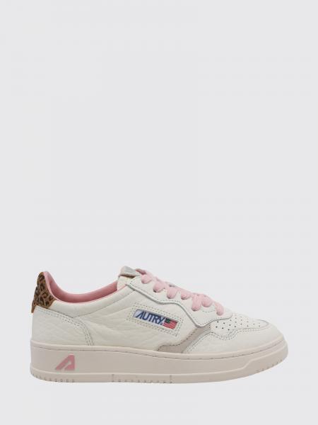 Baskets Medalist Low Autry en cuir bicolore avec bout perforé