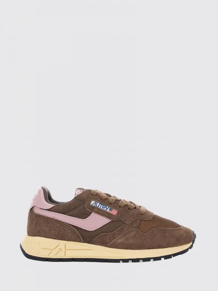 Autry Reelwind Nylon and Suede Sneakers with Serrated Sole