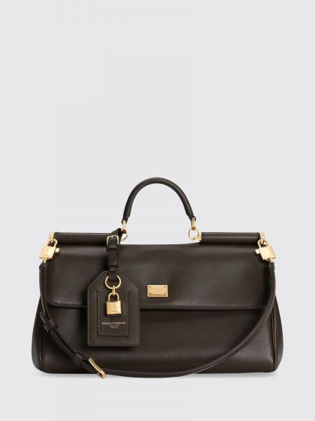 Borsa a mano My Sicily Dolce & Gabbana in pelle con lucchetto e tracolla