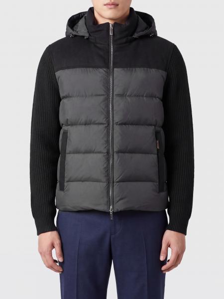 Jesse-STP Quilted Wool and Cashmere Down Jacket Moorer with Hood