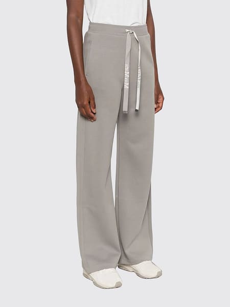 Pantalon de jogging taille haute 'S Max Mara en jersey avec cordon de serrage