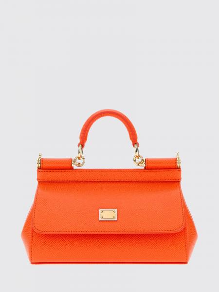 Sicily Mini Grained Calfskin Handbag Dolce & Gabbana