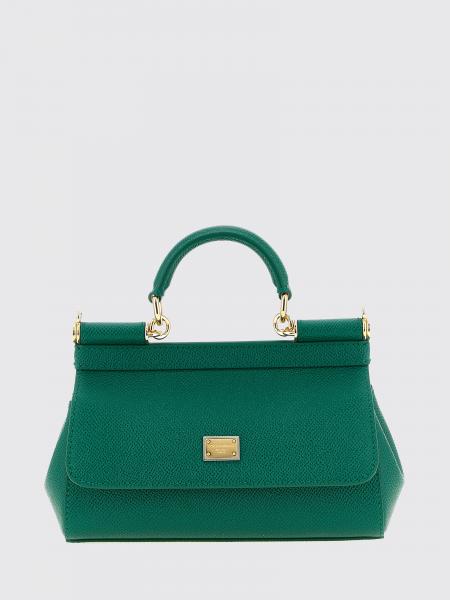 Sicily Mini Grained Calfskin Handbag Dolce & Gabbana