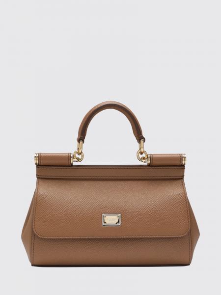 Sicily Mini Grained Calfskin Handbag Dolce & Gabbana