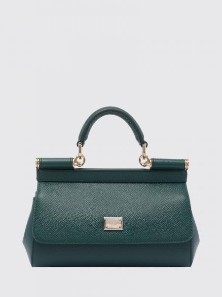 Sicily Mini Grained Calfskin Handbag Dolce & Gabbana