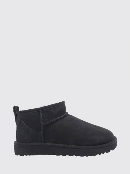 Classic Ultra Mini UGG Wasserdichte Veloursleder-Plateau-Stiefeletten