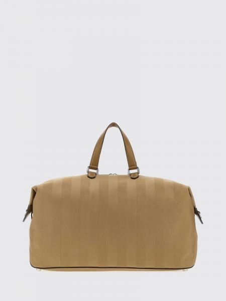 Fendi FF Monogram Fabric Travel Bag with Detachable Shoulder Strap