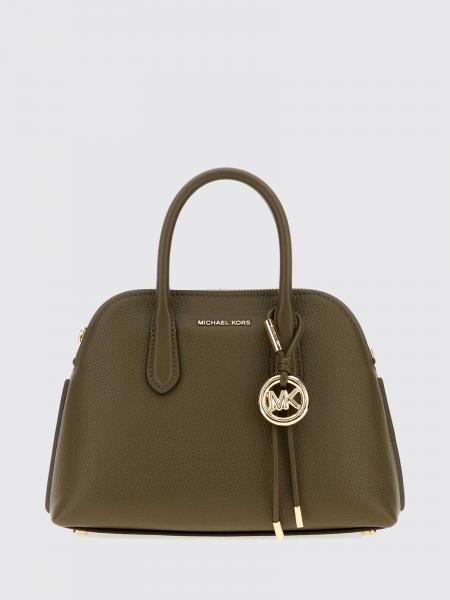 Freddie Mini Leather Handbag Michael Kors with MK Monogram and Logo Charm