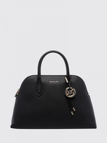 Freddie Leather Handbag Michael Kors with MK Monogram and Logo Charm