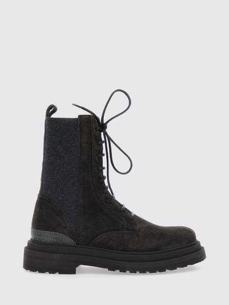 Flat ankle boot woman Brunello Cucinelli