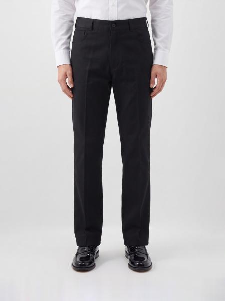 Slim Fit Cotton Twill Tailored Trousers AMIRI