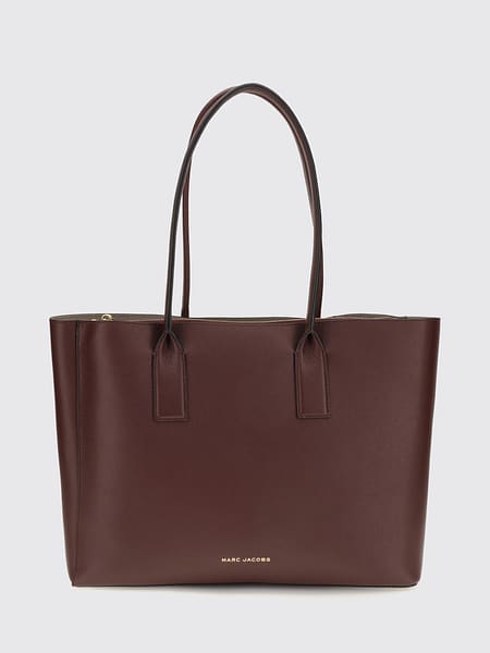 Pop J Marc Work Tote Bag Marc Jacobs in Leather with Double J Logo