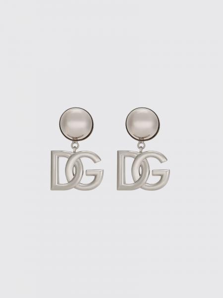 Dolce & Gabbana DG Pendant Clip-On Earrings in Brass