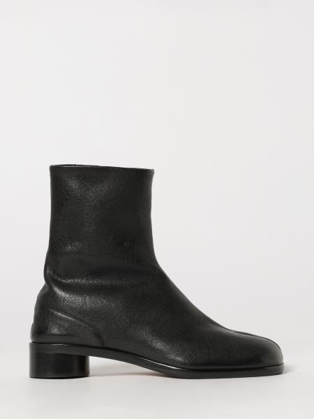 Bottines Tabi Maison Margiela en cuir de mouton avec fermeture latérale