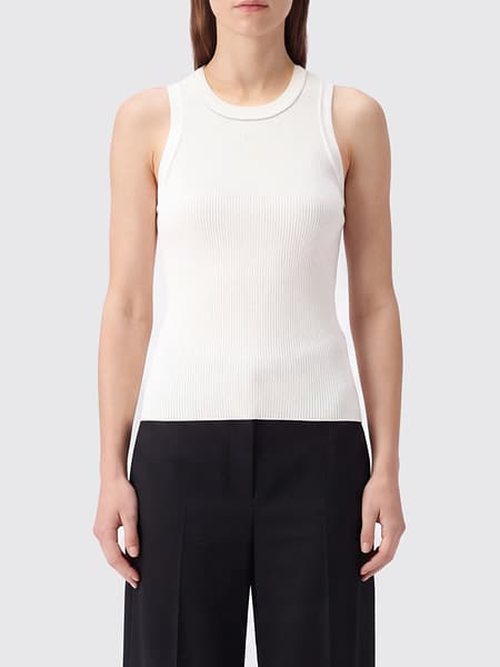 Loewe Slim Fit Sleeveless Monogram Jacquard Stretch-Viscose Top