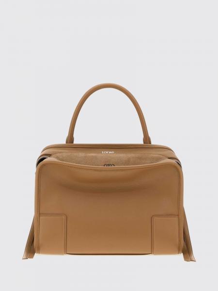 Amazona 180 Calfskin Leather Handbag Loewe with Removable Shoulder Strap