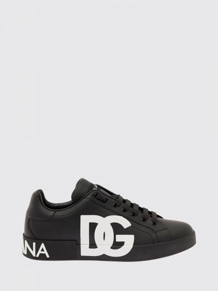 Portofino DG Monogram Calfskin Dolce & Gabbana Sneakers