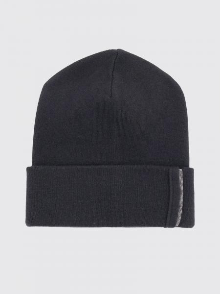 Brunello Cucinelli Cuffed Pure Cashmere Beanie with Monili Embellishment
