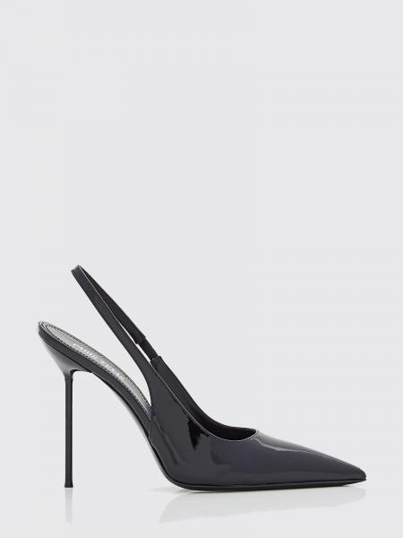 Lidia Patent Leather Slingback Pumps Paris Texas with High Heel