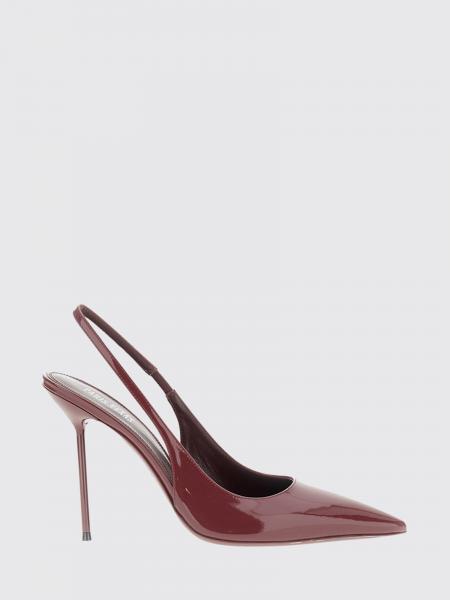 Lidia Patent Leather Slingback Pumps Paris Texas with High Heel