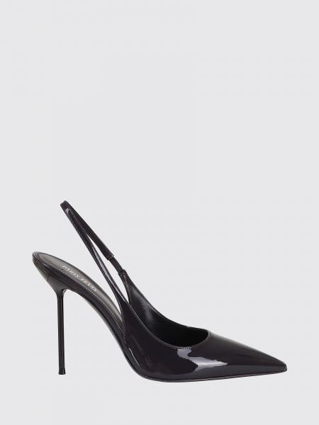 Lidia Patent Leather Slingback Pumps Paris Texas with High Heel