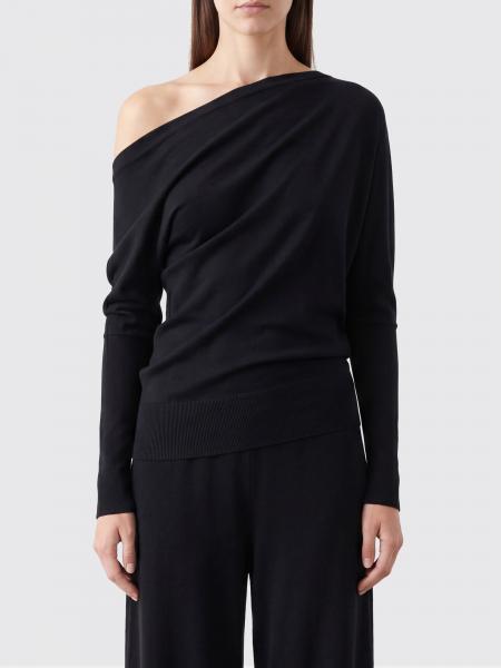 Tom Ford Asymmetrical Draped Merino Wool Jumper