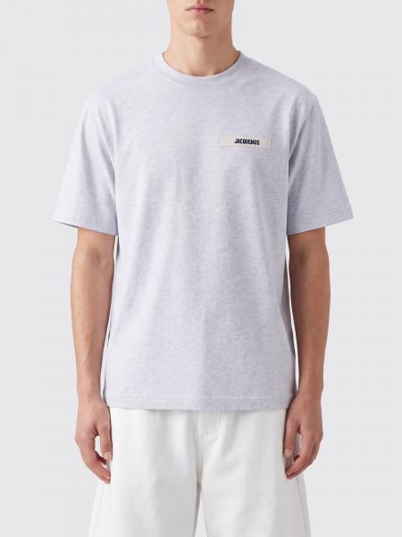 Jacquemus Contrast Appliqué Logo Cotton Crew-Neck T-Shirt