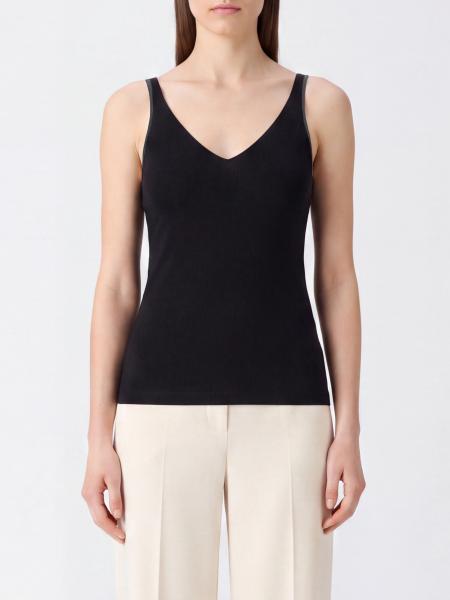 Slim Fit Camisole-Top Brunello Cucinelli aus Stretch-Baumwolle mit Monili