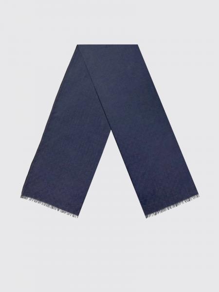 Gucci Solid Colour Cotton and Polyester Blend Scarf