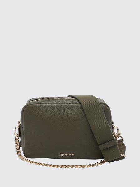Michael Kors Bryant Pebbled Leather Crossbody Bag with Chain Handle