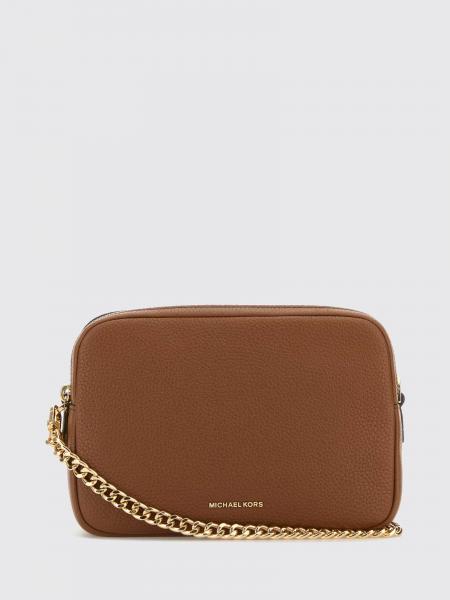 Michael Kors Bryant Pebbled Leather Crossbody Bag with Chain Handle