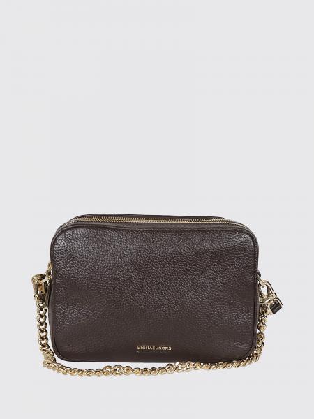 Michael Kors Bryant Pebbled Leather Crossbody Bag with Chain Handle