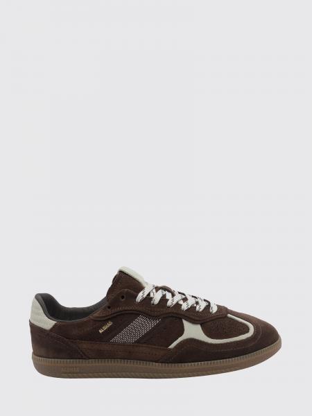 TB.490 Color-Block Leather and Suede Sneakers Alohas