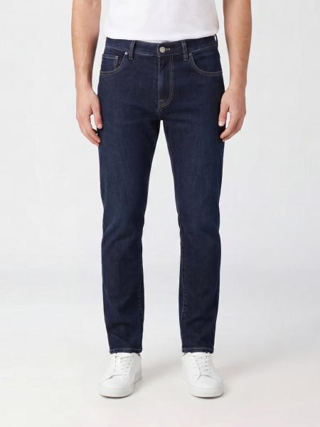 Vaqueros skinny fit Pt Torino en denim de algodón elástico y seda con cintura media