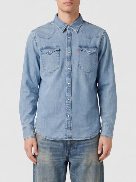 Levi's Barstow Long-Sleeved Cotton Denim Shirt