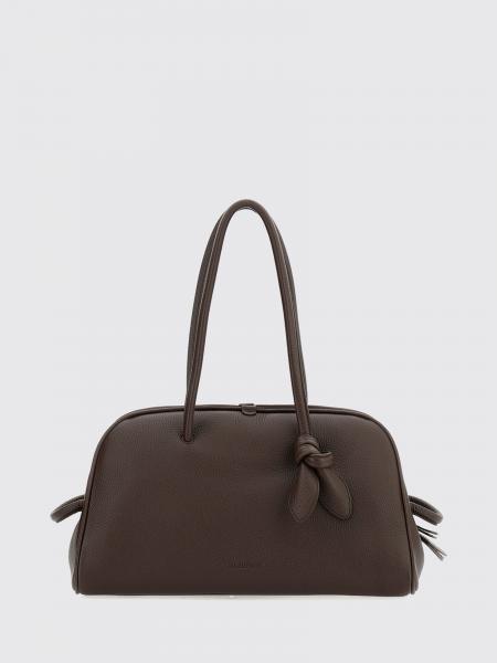 Sac à bandoulière Le Turismo Jacquemus en cuir grainé avec logo embossé