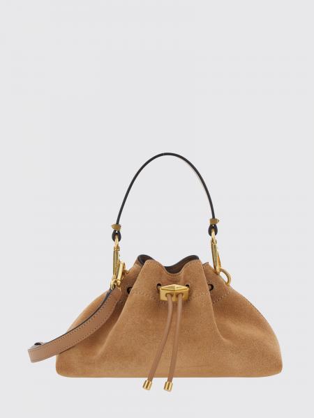 Borsa Cinch Jimmy Choo in camoscio