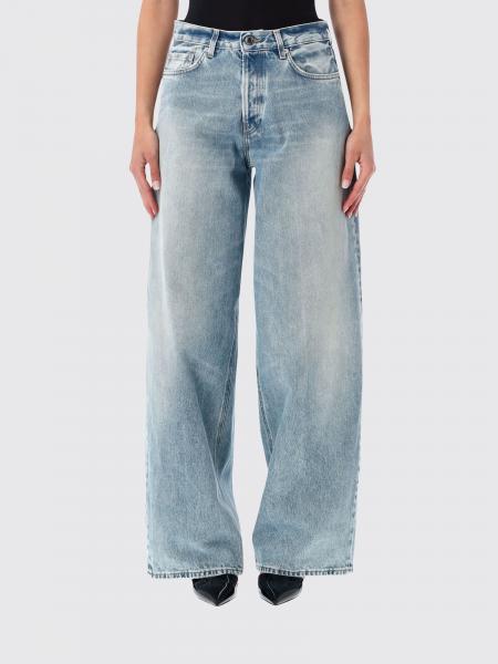 Bethany Mid-Rise Wide Leg Jeans Haikure in Five-Pocket Denim