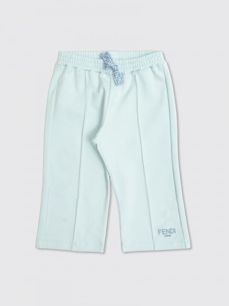 Pantalon de survêtement Fendi pour garçon en coton avec taille élastiquée