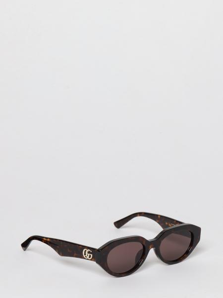 Gucci GG Monogram Acetate Cat-Eye Sunglasses