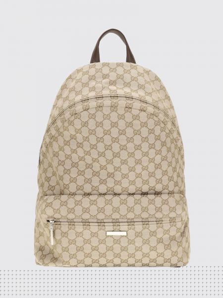 Mochila Gucci de tejido jacquard con monograma GG y tirantes acolchados