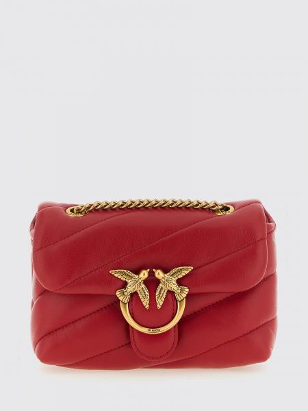 Mini sac Baby Love Bag Puff Pinko en nappa matelassé avec logo