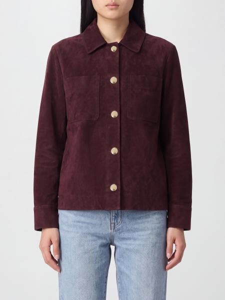 'S Max Mara Abisso Suede Lambskin Shirt Jacket