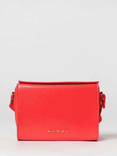 Boy's Vivian Canvas Shoulder Bag Marni with Adjustable Strap